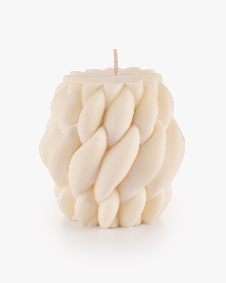 Διακοσμητικό Κερί – Πλεκτό