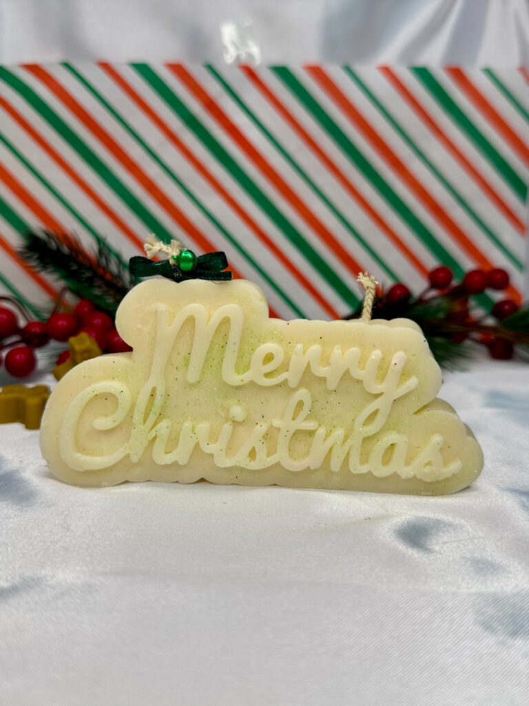 Κερί Merry Christmas